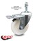 Service Caster 4 Inch Nylon Wheel Swivel 10mm Threaded Stem Caster Total Lock Brake SCC SCC-TSTTL20S414-NYS-M1015 - alternate 1